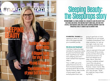 SleepDrops in Magazines