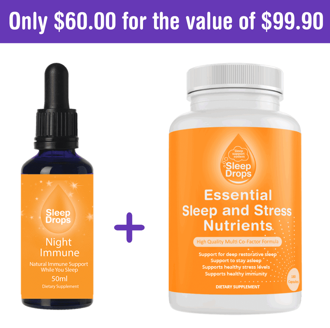 Cartflow VIP SleepDrops Night Immune and Essential Sleep and Stress Nutrients