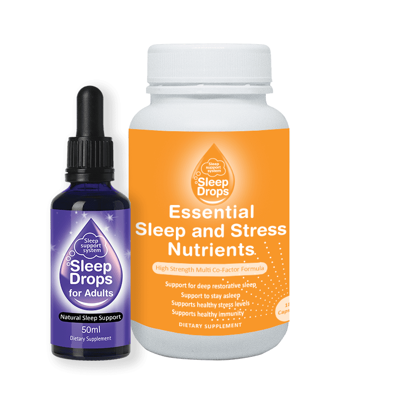 SleepDrops for Adutls and Essential Sleep and Stress Nutrients