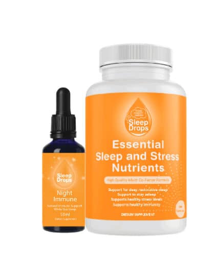 SleepDrops Night Immune and Essential Sleep and Stress Nutrients