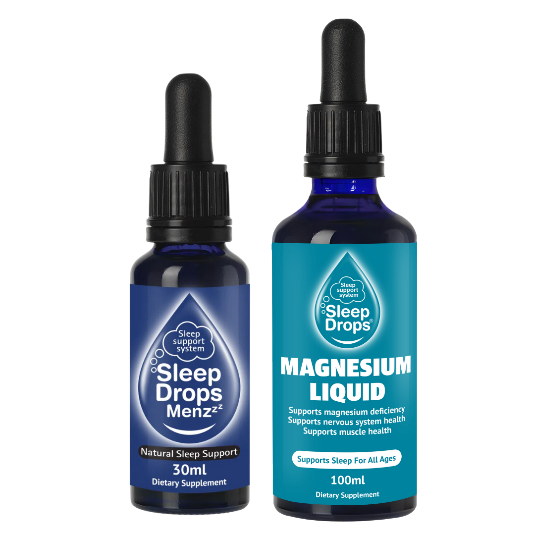SleepDrops Menzzz and Magnesium Liquid